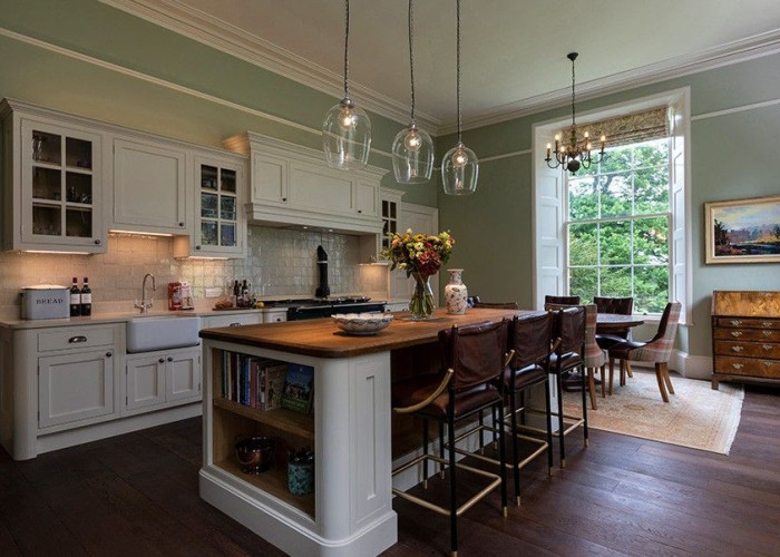 10. Kitchen (With Island), Kitchen (Coloured units), Kitchen (Modern), Kitchen With Table, Kitchen (Gas Hob)