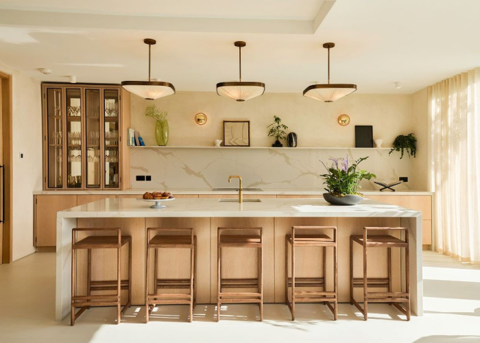 4. Kitchen (With Island), Kitchen (Cream or White units), Kitchen (Modern), Kitchen With Table, Kitchen (Electric/Induction Hob)
