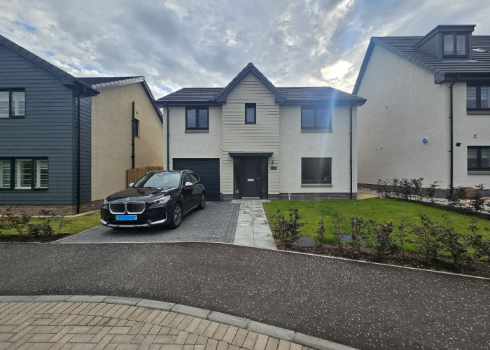 New Build Estate Home In Edinburgh For Filming