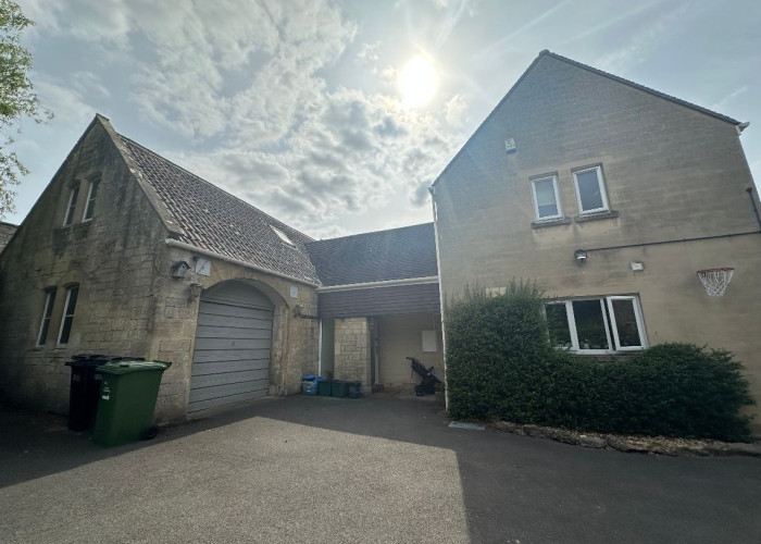 Detached House Set In Surrounding Garden For Filming