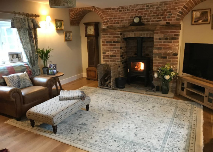 13. Livingroom, Fireplace
