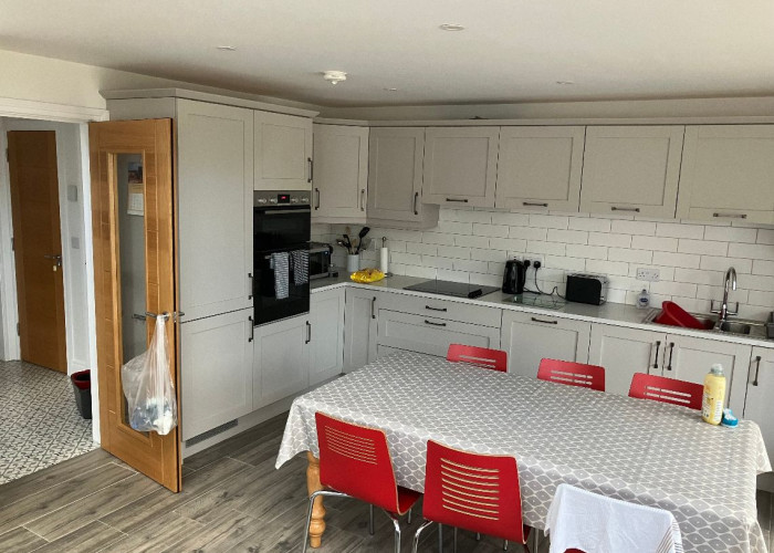 13. Kitchen (Cream or White units), Kitchen (Modern), Kitchen With Table, Kitchen (Electric/Induction Hob)