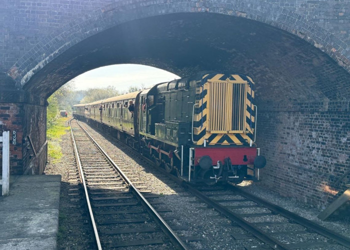 Diesel Railway Shunter For Filming