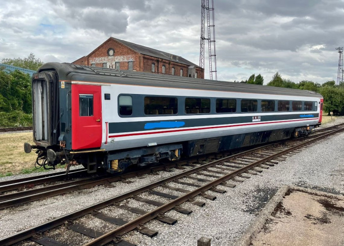 A Set Of MK3 Railway Carriages For Filming