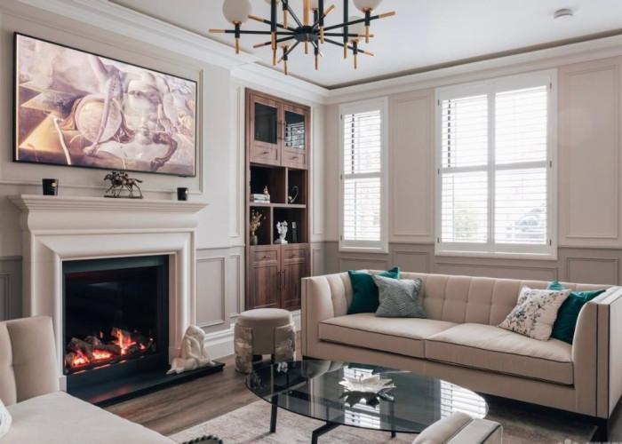 15. Livingroom, Fireplace