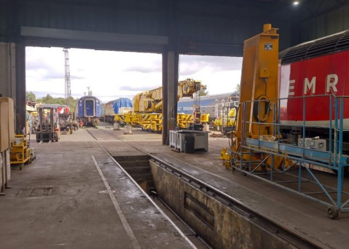 Railway Depot And Yard For Filming
