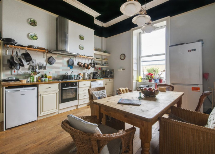 14. Kitchen With Table, Kitchen (White units), Kitchen (Gas Hob)