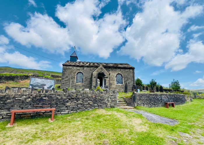 Chapel And Graveyard For Filming