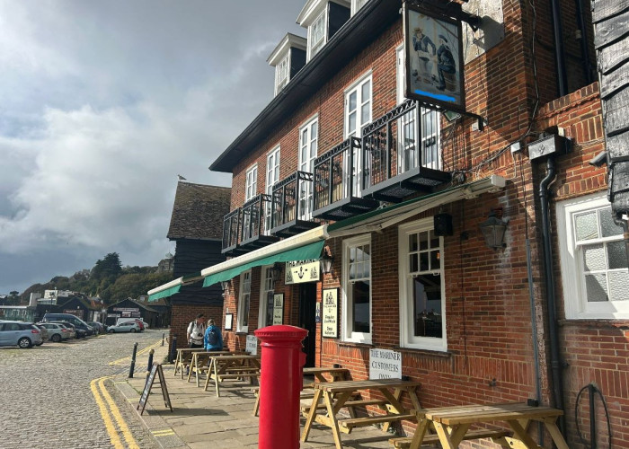 Pub Overlooking The Sea For Filming