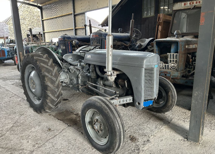 Tractor With Transport Box For Filming