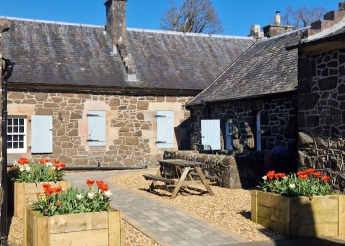 Cottage On Castle Grounds For Filming