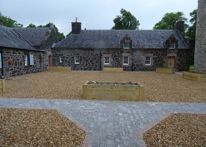 Home On Castle Estate For Filming