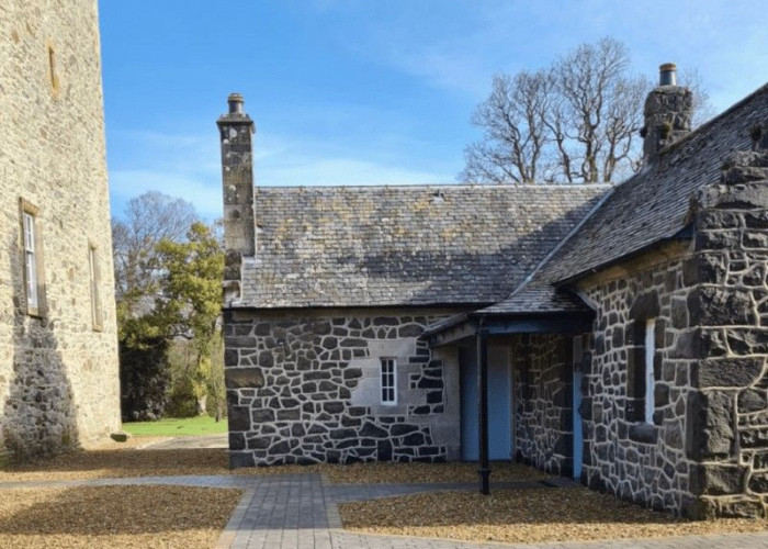 Modern Cottage On Castle Grounds For Filming