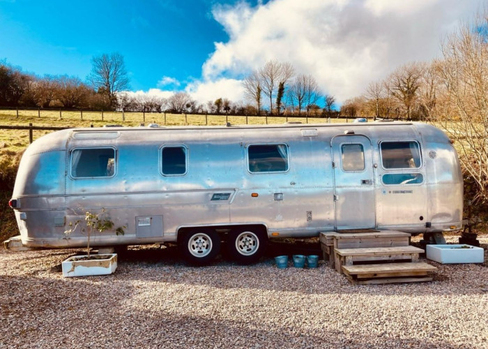 Vintage Airstream For Filming