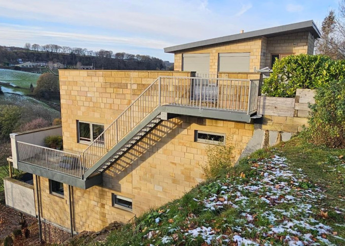 Home Built Into The Hillside For Filming