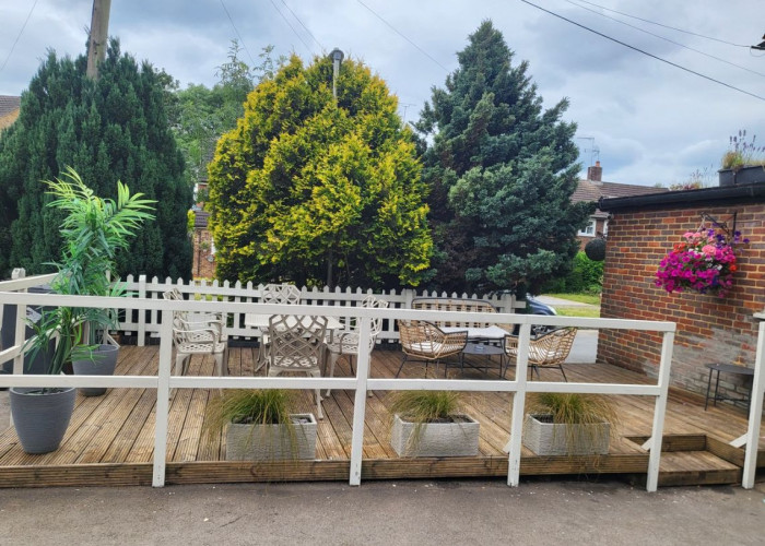 15. Beer Garden, Decking