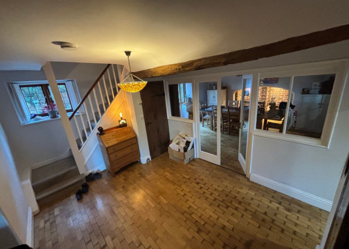 5. Hall, Tiled Floor