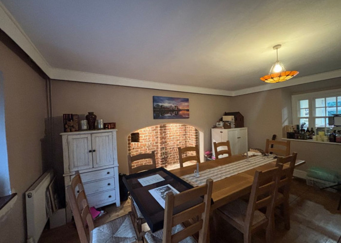 14. Diningroom, Fireplace, Wooden Floor