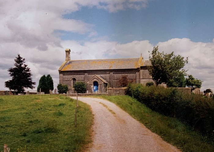3. Driveway, Church, Graveyard