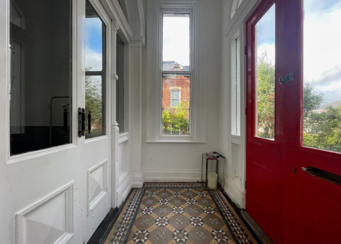 5. Tiled Floor, entrance