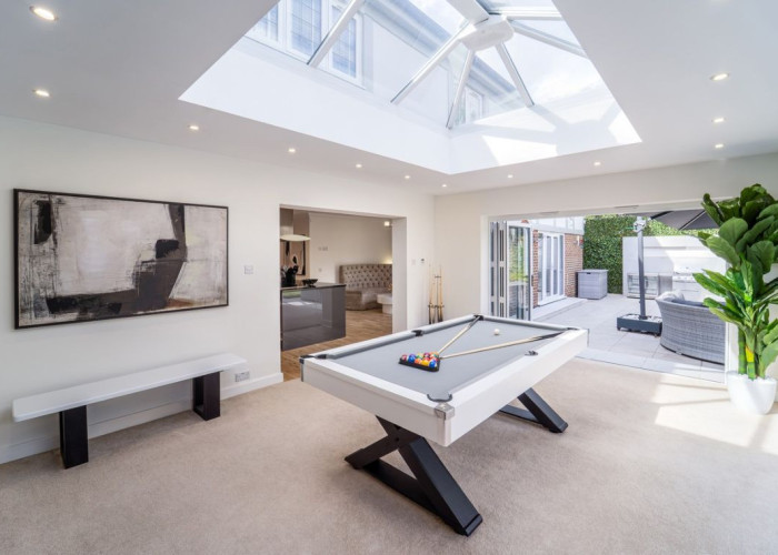 19. Conservatory, Billiards / Pool Room, Skylight