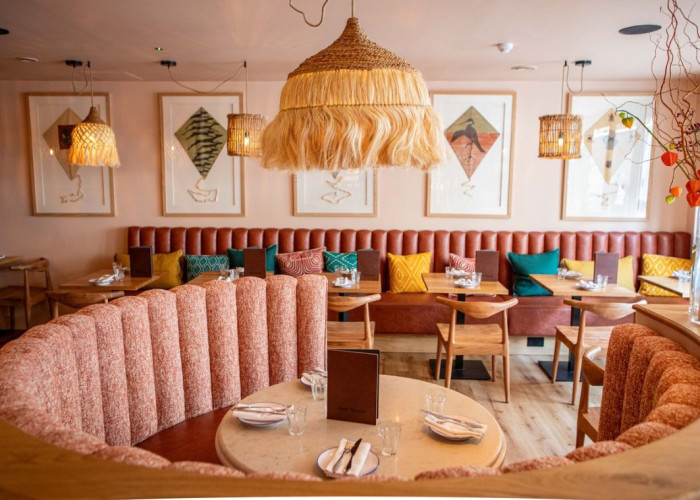 Vibrant Bright Mexican Restaurant for Filming