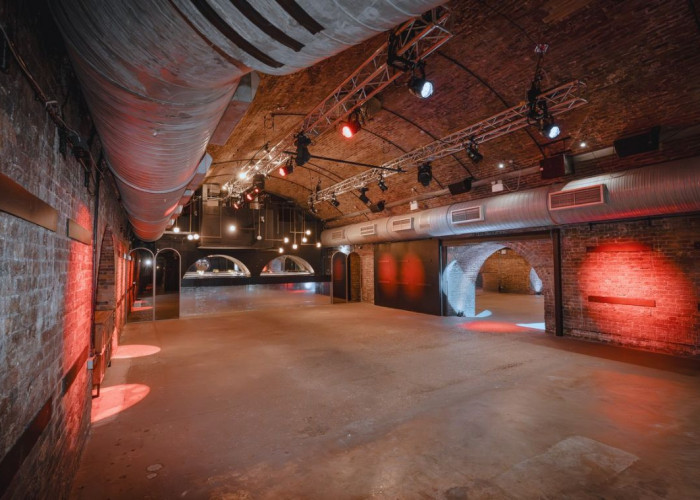 17. Tunnel, Brick Wall, Event Space