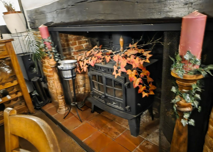 11. Fireplace, Wood Burner
