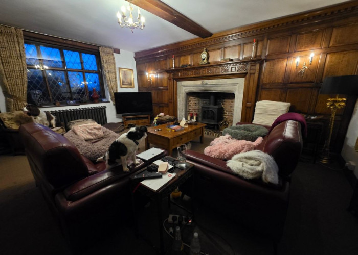 6. Livingroom, Fireplace