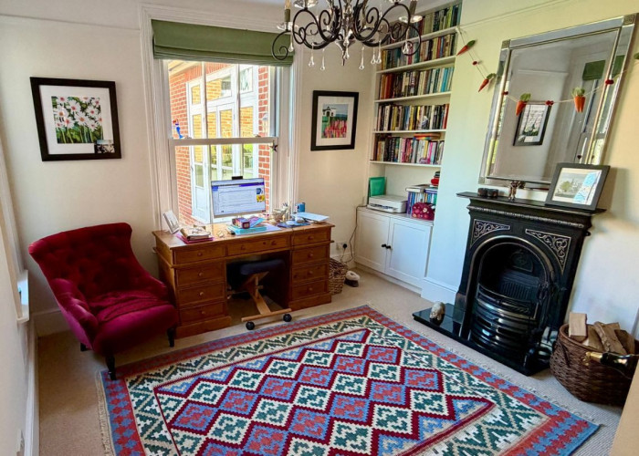 6. Empty / Spare Room, Fireplace, Home Office