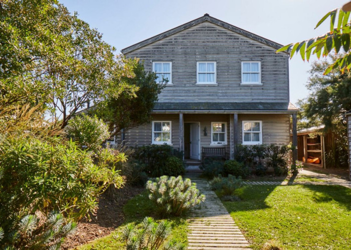 Unique Beach House with Converted Train Carriages for Filming