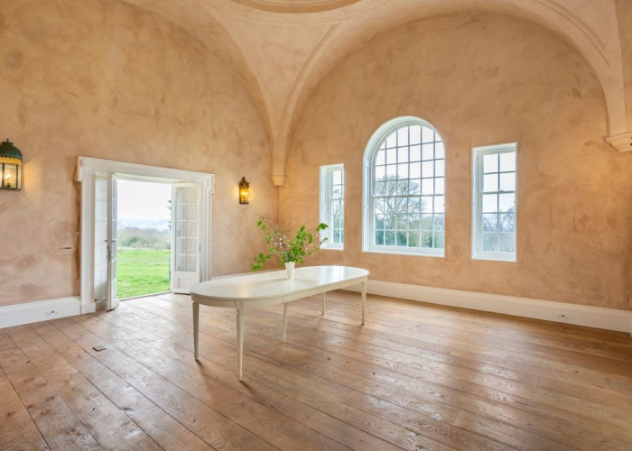 5. Event Space, Empty / Spare Room, Styled Ceiling, Wooden Floor