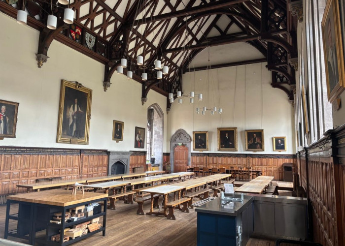 13. Diningroom, School / College, Vaulted Spaces, Cafe, Period Building
