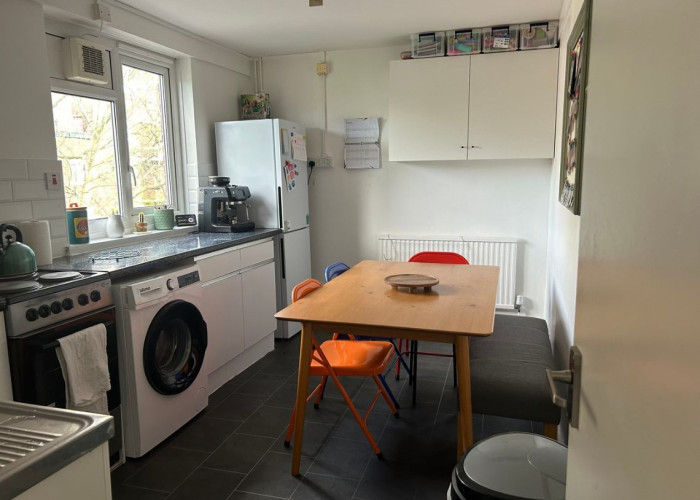 5. Kitchen, Kitchen With Table, Kitchen (White units)