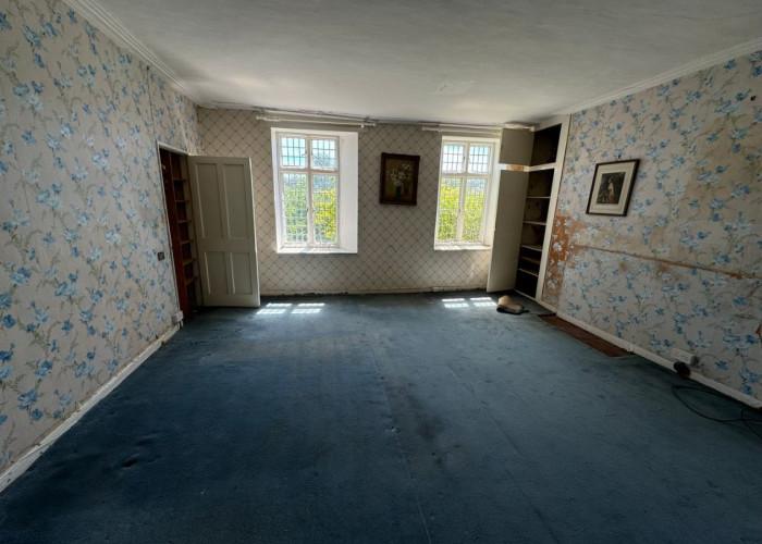 6. Empty / Spare Room, Pattern Wallpaper