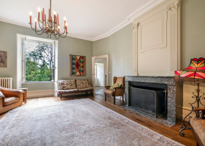 12. Livingroom, Fireplace, Wooden Floor