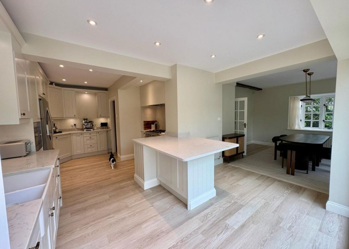 6. Kitchen, Kitchen (With Island), Kitchen (Cream or White units), Kitchen With Table
