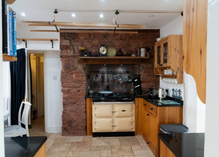 4. Kitchen, Tiled Floor