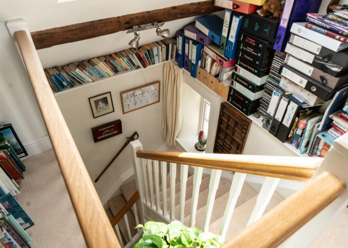 39. Shelving, Stairway
