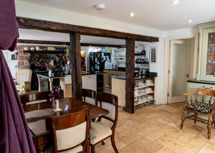 13. Kitchen, Diningroom, Open-plan, Tiled Floor