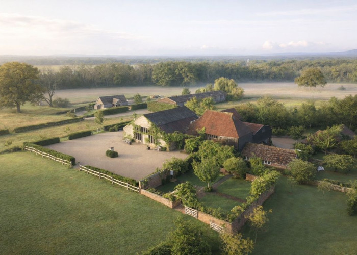 1. Exterior, Barn, Fields