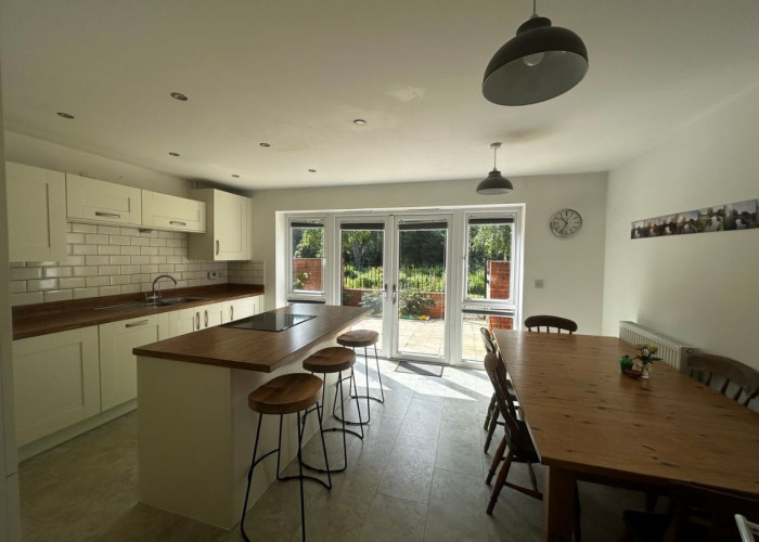 4. Kitchen, Kitchen (With Island), Kitchen (Cream or White units), Kitchen With Table