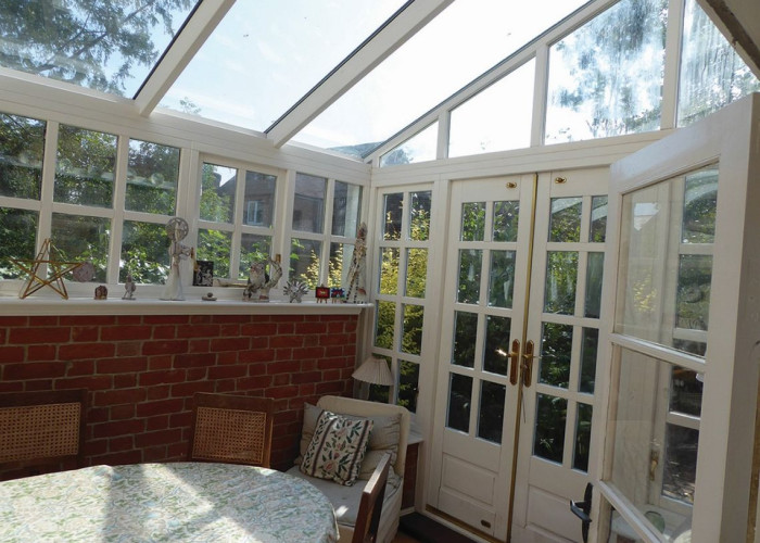 8. Brick Wall, Conservatory