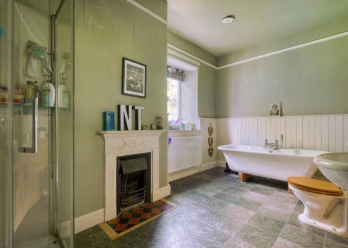10. Bathroom, Fireplace, Bathroom (Roll Top), Bathroom (Shower and bath)