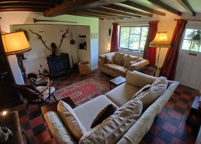 6. Livingroom, Wood Burner