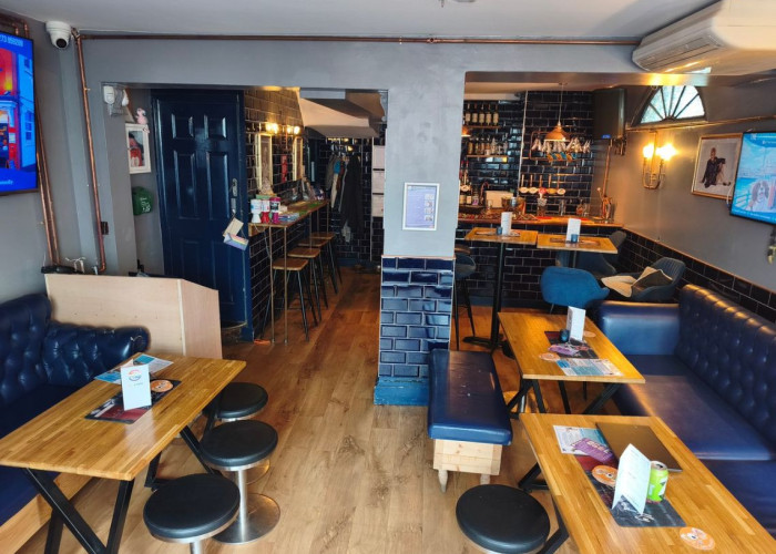 Stylish and Modern Tiled Bar For Filming