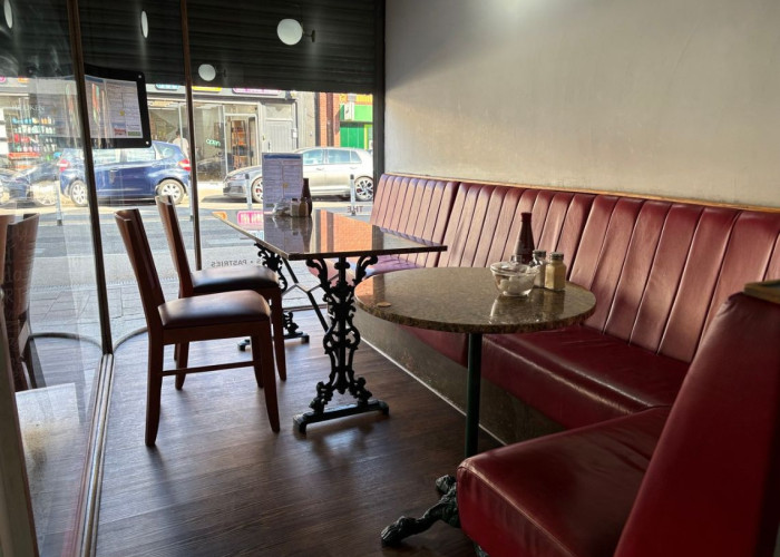8. Cafe, Wooden Floor