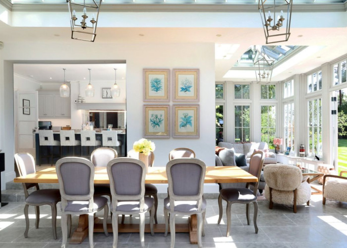 13. Diningroom, Conservatory, Open-plan