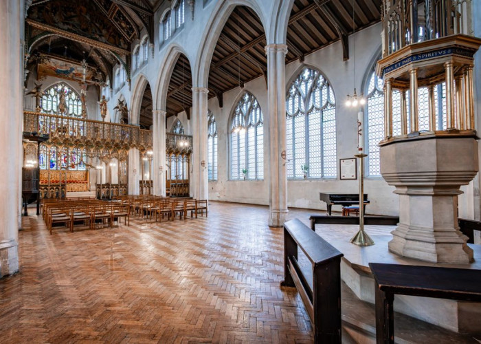 8. Church, Wooden Floor