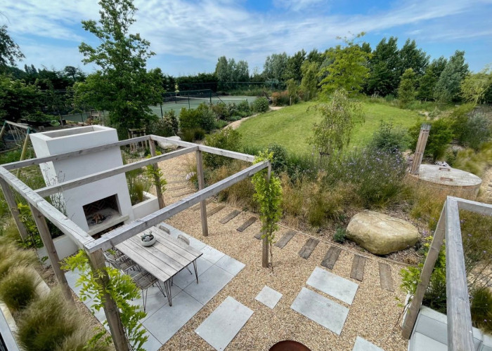 23. Patio / Veranda, Fireplace
